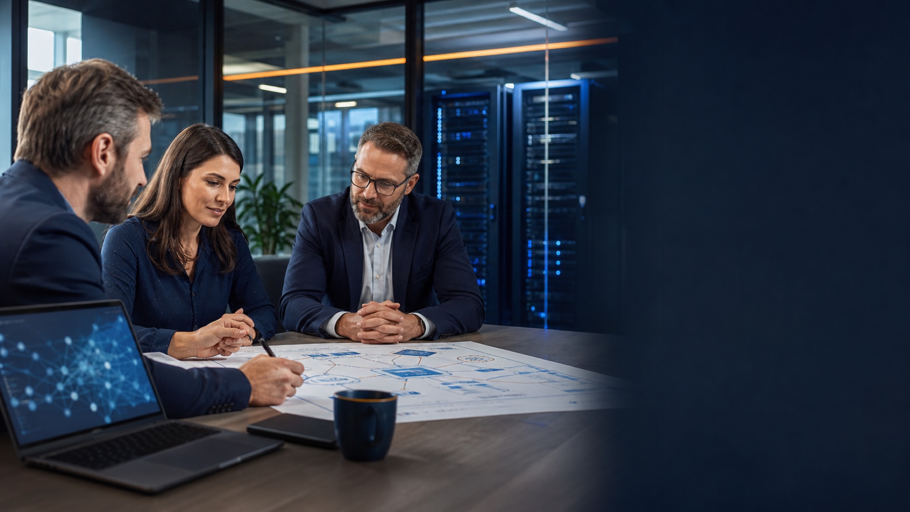 Point Systems consultants planning an IT appointment